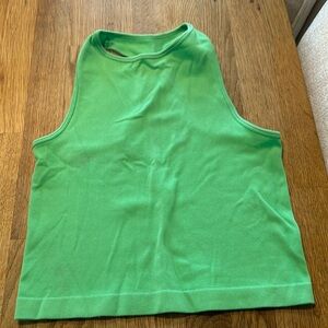 Green free people top
